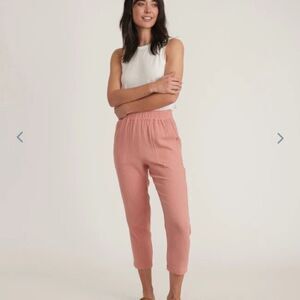 Paula Easy Tapered Pant in Rosette